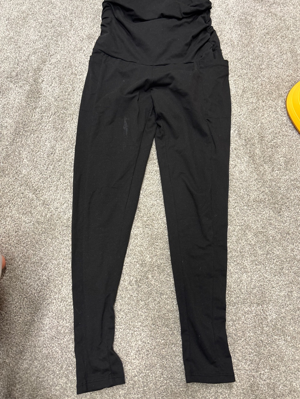 Black maternity Slim Leggings